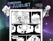 Tablet Screenshot of captainaugust.com